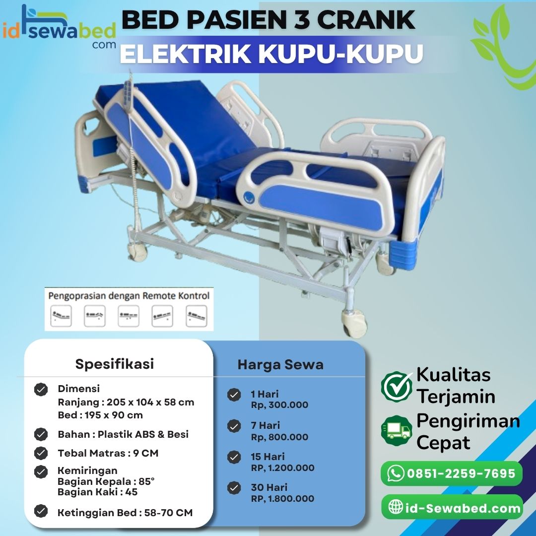 Bed Pasien Elektrik Kupu-Kupu