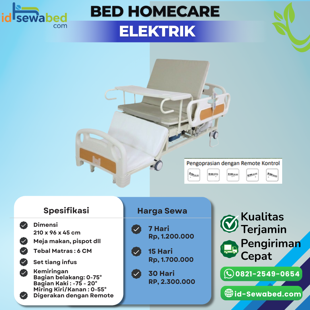 BED HOMECARE (ELEKTRIK)