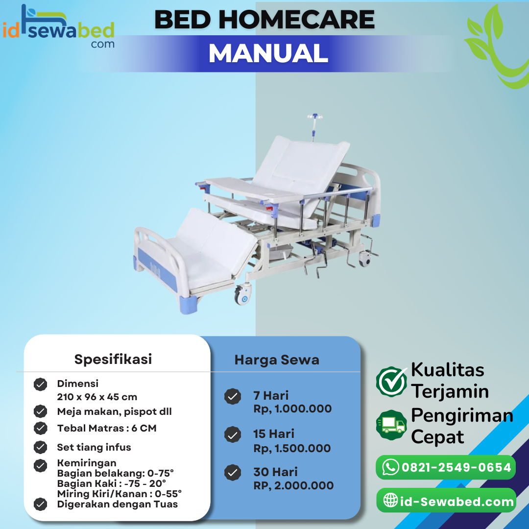 BED HOMECARE (MANUAL)